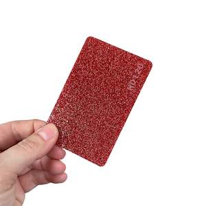 Ladybug Glitter Acrylic