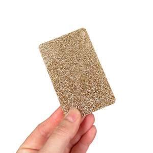 Acrylic Sheets Glitter Range: Champagne Glitter Acrylic
