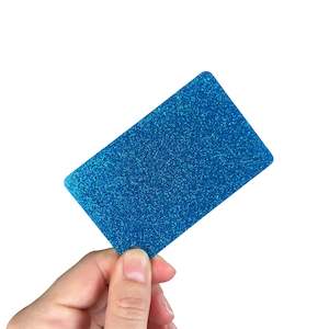 Acrylic Sheets Glitter Range: Cerulean Glitter Acrylic