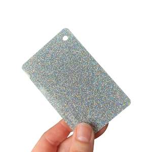 Acrylic Sheets Glitter Range: Moon Glow Glitter Acrylic