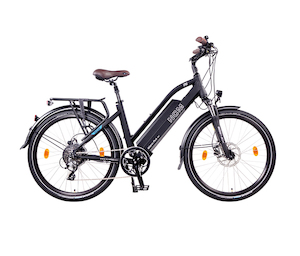 Products: NCM Milano Plus Trekking Electric Bike Comfort Design & Features