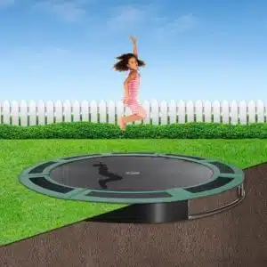 12ft Capital In-Ground Trampoline Safety Enclosure - Full Action Fitness Systems