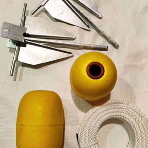 60m Net Buoy Anchor Combo 2kg Danforth