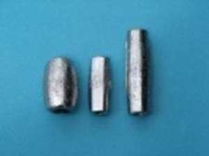 Fishing Net Leads 1oz, 2oz, 4oz and a range of hole diameters.