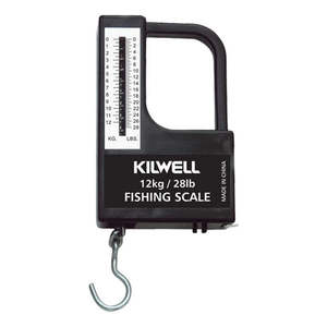 Fishing Reels Game Trolling Boat Surf Freshwater: Kilwell Scales Hanging with 1m Tape 12.5kg max