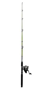Fishing Reels Game Trolling Boat Surf Freshwater: Sea Harvester Combo4'6 Green Rod 4000 Size reel spooled 10lb mono