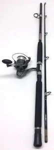 Fishing Reels Game Trolling Boat Surf Freshwater: Sea Harvester Boat Combo 6'6 Spin 5000 Reel spooled with 20lb mono