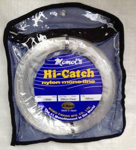 Game Fishing Line Momoi Monofilament World: Momoi X Hard Game Trace 100m x 300lb to 500lb