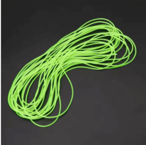 Green Lumo Tubing Longlines Hapuka Surfcasting Traces: Luminous Green Tube 4.3mm x 25m