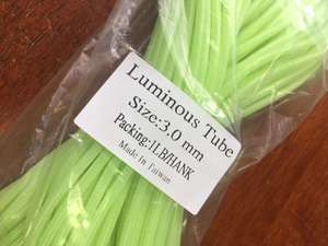 Luminous Green Tubing 2.3mm x 31m