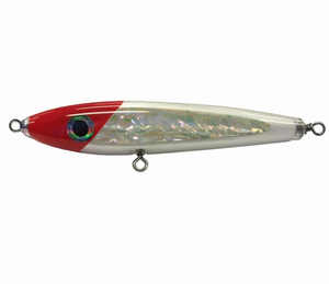 Gillies Bluewater Stickbait Handmade Handcrafted: Bluewater Stickbait Sinking Red Head