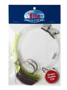 Groper FlashRig 2H 13/0 Chartreuse
