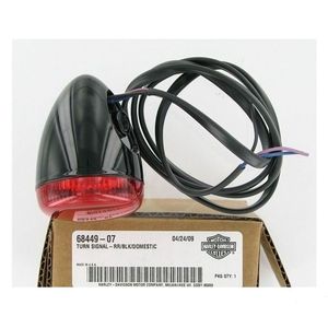 Lighting: TURN SIGNAL- Rear Gloss Black