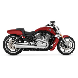 Exhausts: Vance & Hines - V-Rod Muscle Exhaust - Slip-On (Polished)