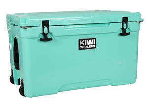 KIWI COOLER W/ WHEELS - 75QT SEAFOAM