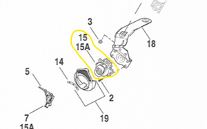 IGNITION SWITCH CHROME