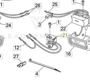 Brakes: Drag Specialties - Front Brake Switch - 27-284