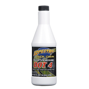 Brakes: Spectro - Golden Supreme DOT 4 Brake Fluid (355ml / 12oz bottle)