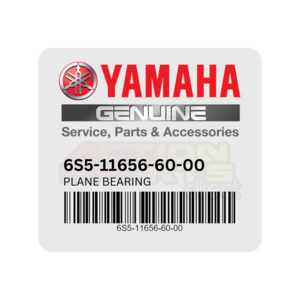 Yamaha - 6S5-11656-60-00 - Plane Bearing
