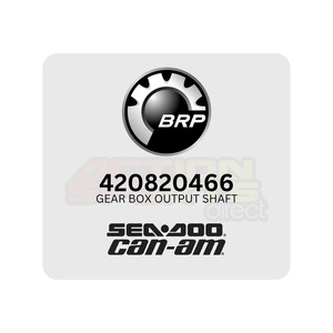 Sea Doo Parts: Sea-Doo - 420820466 - Gear Box Output Shaft