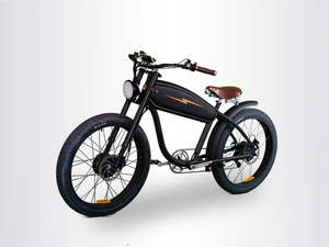 Vallkree Electric Bikes: VALLKREE - "The Mechanism" 26" 1000W Dual Motor - Very Black