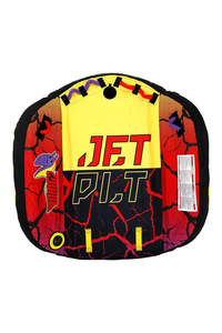 Towables: Jetpilot Wing 2 Person Towable Tube - Yellow/Red