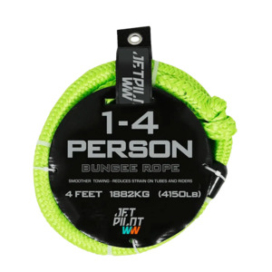 Towables: Jetpilot Towable Bungee Cord 4ft - Green