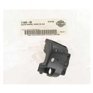 Clearance Sale: SWITCH HOUSING LOWER RH BLACK