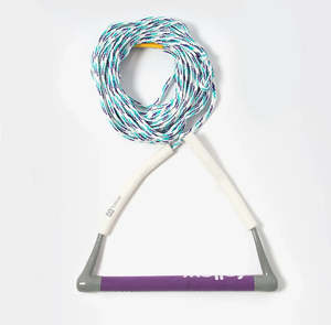 Water Sports: FOLLOW THE BASIC PACKAGE WAKE ROPE (PURPLE)
