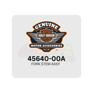 Suspension 1: Harley Davidson - 45640-00A - Fork Stem Assy