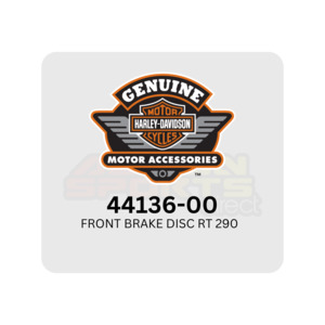 Brakes: Harley Davidson - 44136-00 - Front Brake Disc RT 290