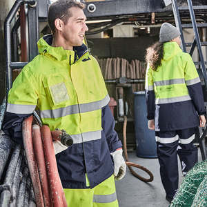 Syzmik Ultralite Hi Vis Rain Jacket