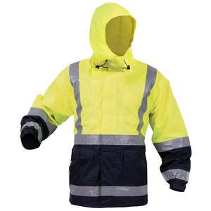 Hi Vis Jackets: Bison Stamina 5-in-1 Rain Jacket Combo