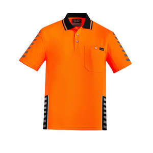 Syzmik Hi Vis Komodo Short Sleeve Polo
