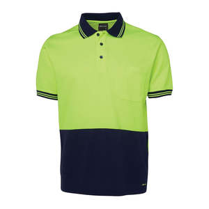 Hi Vis Polo Shirts: JB's Hi Vis Cotton Back Polo