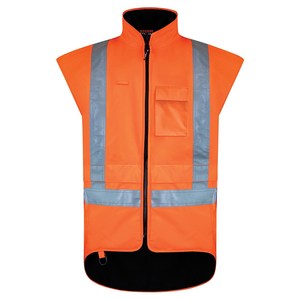 Hi Vis Vests: Bison Stamina TTMC-W17 X-Back Vest