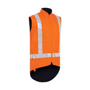 Hi Vis Vests: Bisley TTMC-W17 Fleece Lined Vest