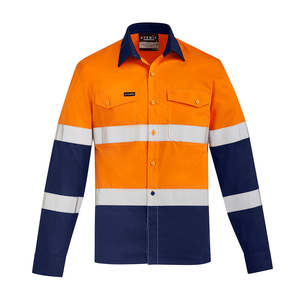 Hi Vis Workshirts: Syzmik Hi Vis Lightweight Bio Motion Shirt