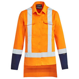 Hi Vis Workshirts: Syzmik Womens TTMC-W Cotton Work Shirt