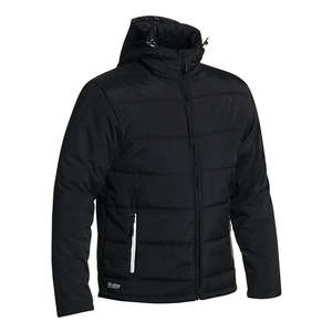 Bisley Waterproof Puffer Jacket with Adjustable Hood