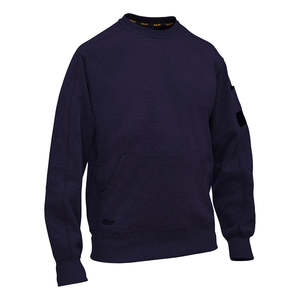Bisley Work Fleece Crew Neck Jumper