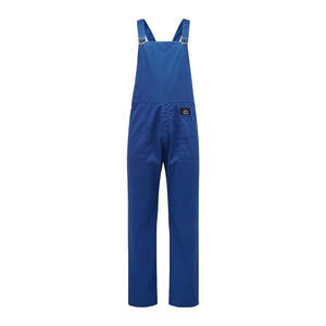 Work Overalls: Hard Yakka Polycotton Bib & Brace Overall, Royal Blue