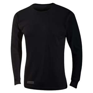 Work Singlets T Shirts: ThermaTech Mens Long Sleeve Base Layer
