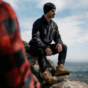 Workshirts: Hard Yakka Heritage Canvas L/S Shirt, Black