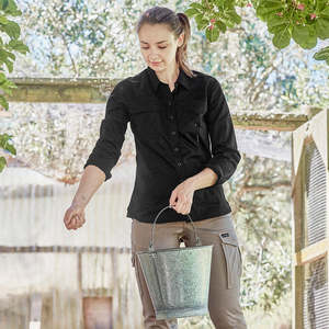 Workshirts: Syzmik Womens Lightweight L/S Work Shirt