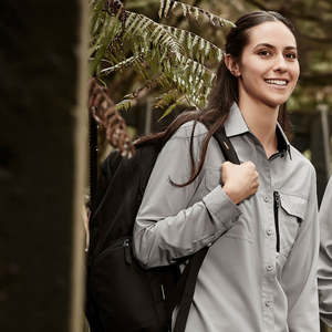 Workshirts: Syzmik Womens Long Sleeve Outdoor Shirt