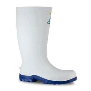 Work Safety Gumboots: Bata Safemate Gumboots, White/Blue