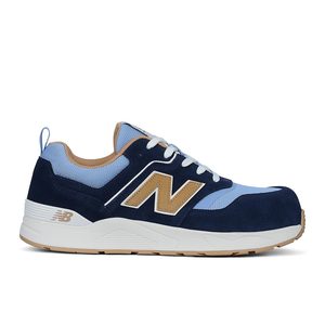 New Balance Elite Lite Safety Shoe, Blue/Coffee