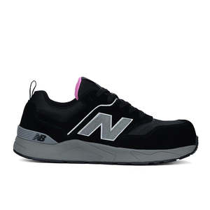 New Balance Elite Lite Womens Safety Shoe, Black/Rose