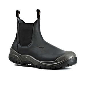 Slip On Safety Boots: Grisport Genoa Safety Boots, Black